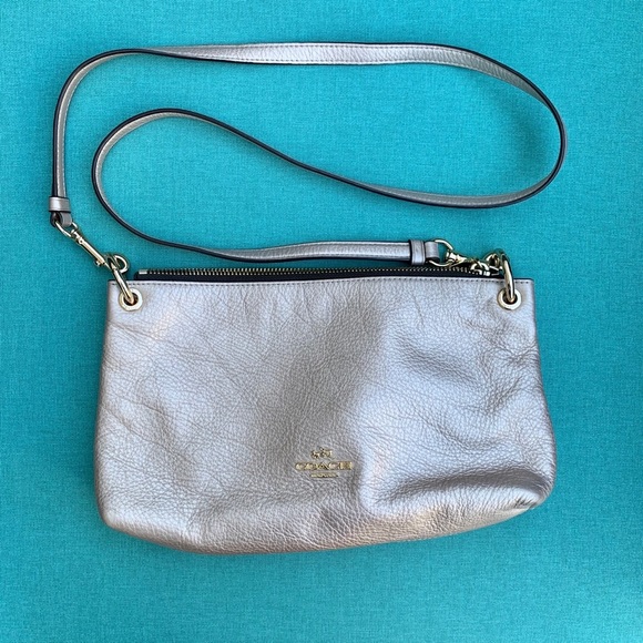 Coach Handbags - Coach Rose Gold Charley Crossbody